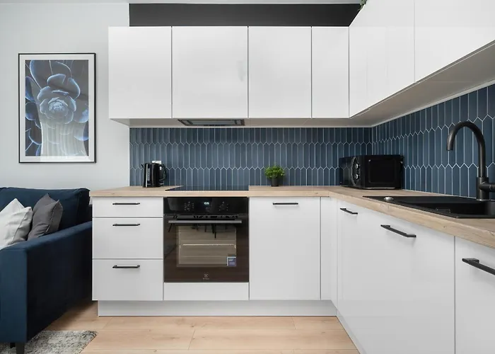 דירה Eleganckie We Wroclawiu Z Parkingiem I Biurkiem Do Pracy Zdalnej By Renters ורוצלב