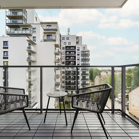 アパート Eleganckie We Wroclawiu Z Parkingiem I Biurkiem Do Pracy Zdalnej By Renters *