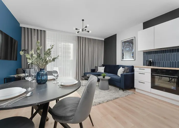 Eleganckie We Wroclawiu Z Parkingiem I Biurkiem Do Pracy Zdalnej By Renters * ヴロツワフ